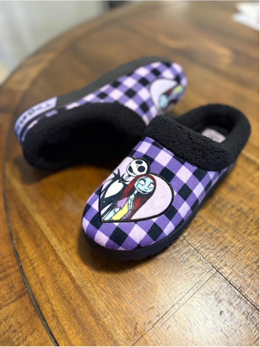 Disney NWOT Nightmare Before Christmas Slippers